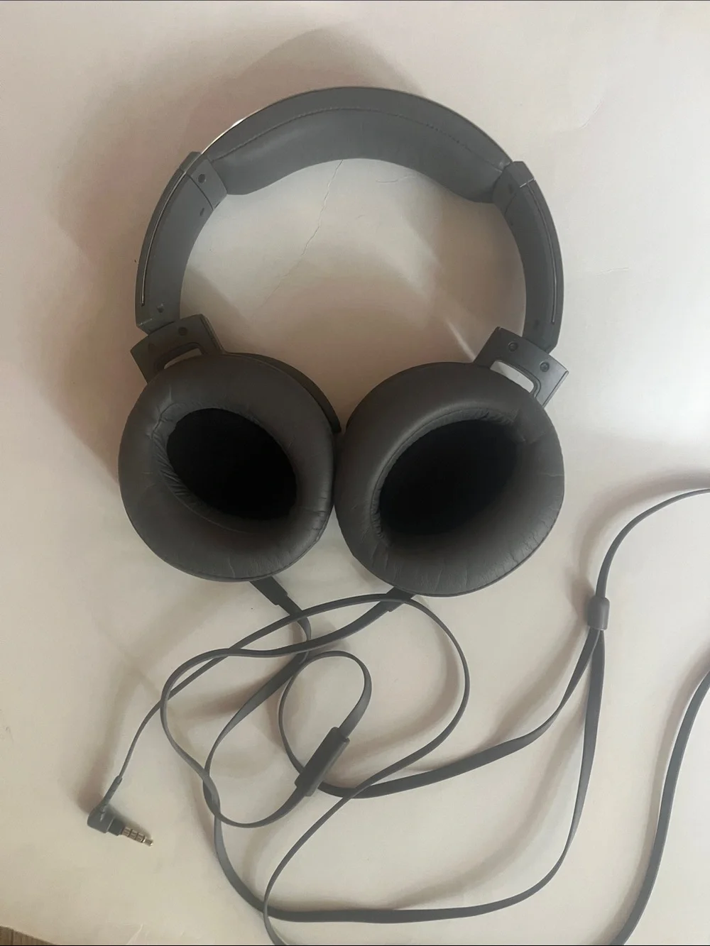 Sony Over-Ear Headphones in Silver with Wired Connection